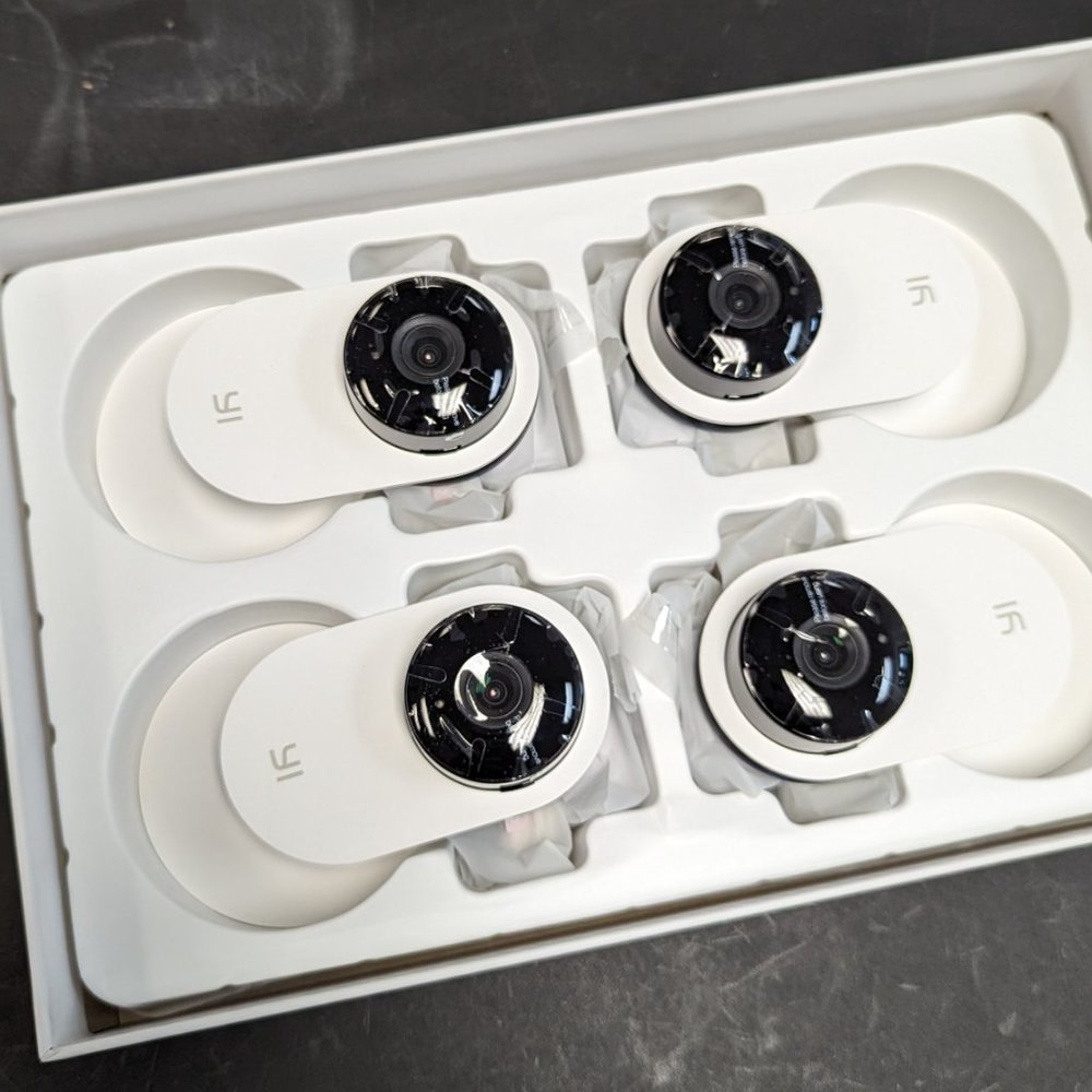 YI 4pc Security Home Camera 1080p 2.4G WiFi Night Vision 2-Way Audio - Picture 7 of 7
